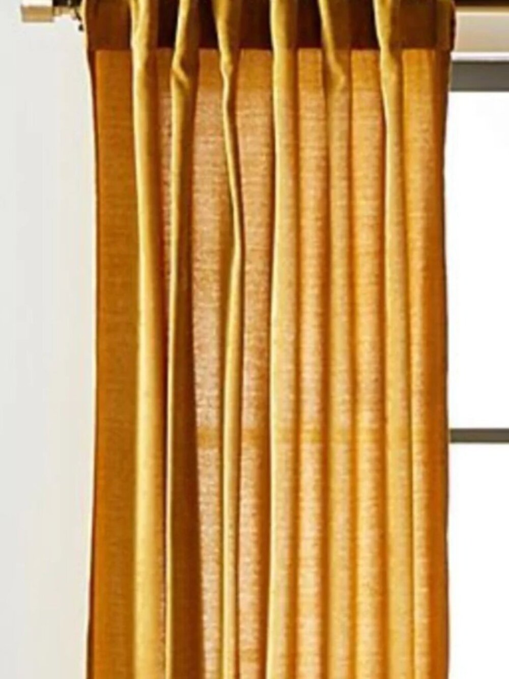 Anthropologie Chenille Curtains (Set of two 84x50 inch panels) - Picture 3 of 3